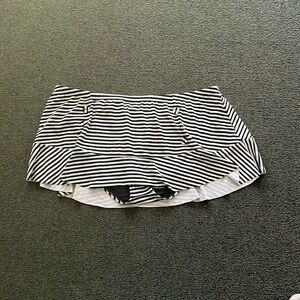 Plus size Torrid striped swim skirt